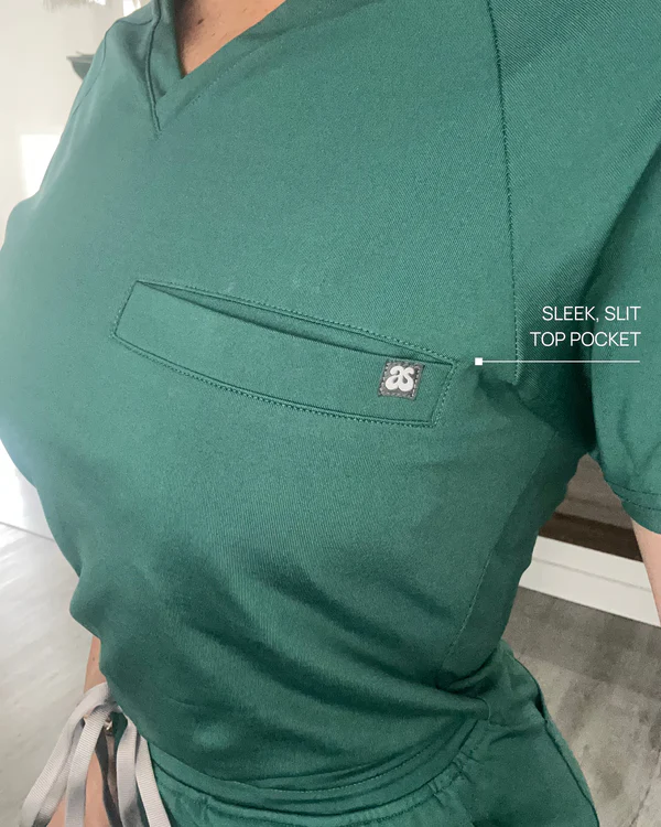 Sleek Slit Top Pocket